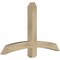 Ekena Millwork Bellingham Rough Sawn Timber Gable Bracket, Douglas Fir, 48"W x 30"H x 4"D x 4"F, 15/12 Pitch GBW048X30X0404BEL00RDF - alternate 4